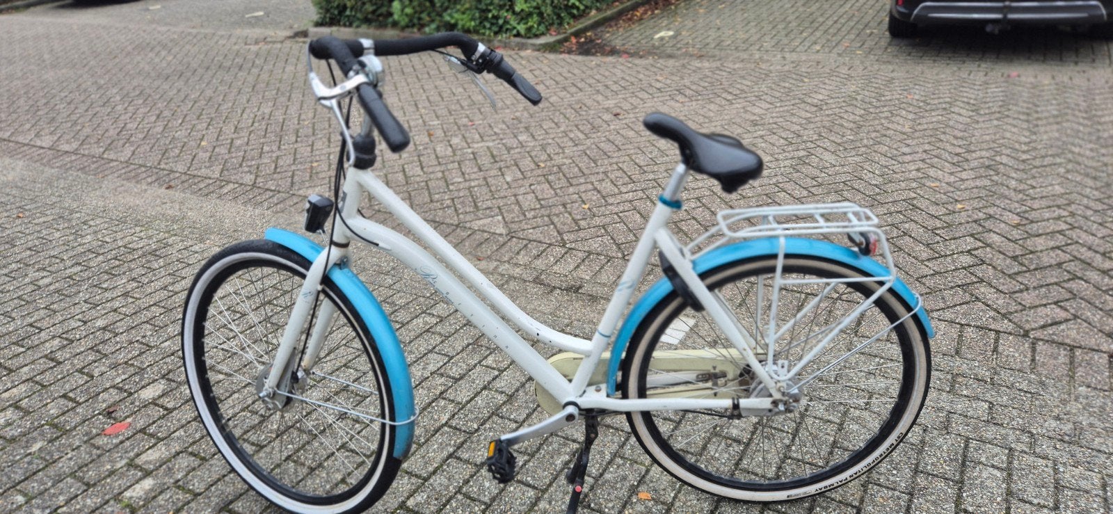 Cortina Roots Moederfiets - Opknapper, Fietsen en Brommers, Gebruikt, 0 zitjes, 50 tot 53 cm, Dubbele standaard