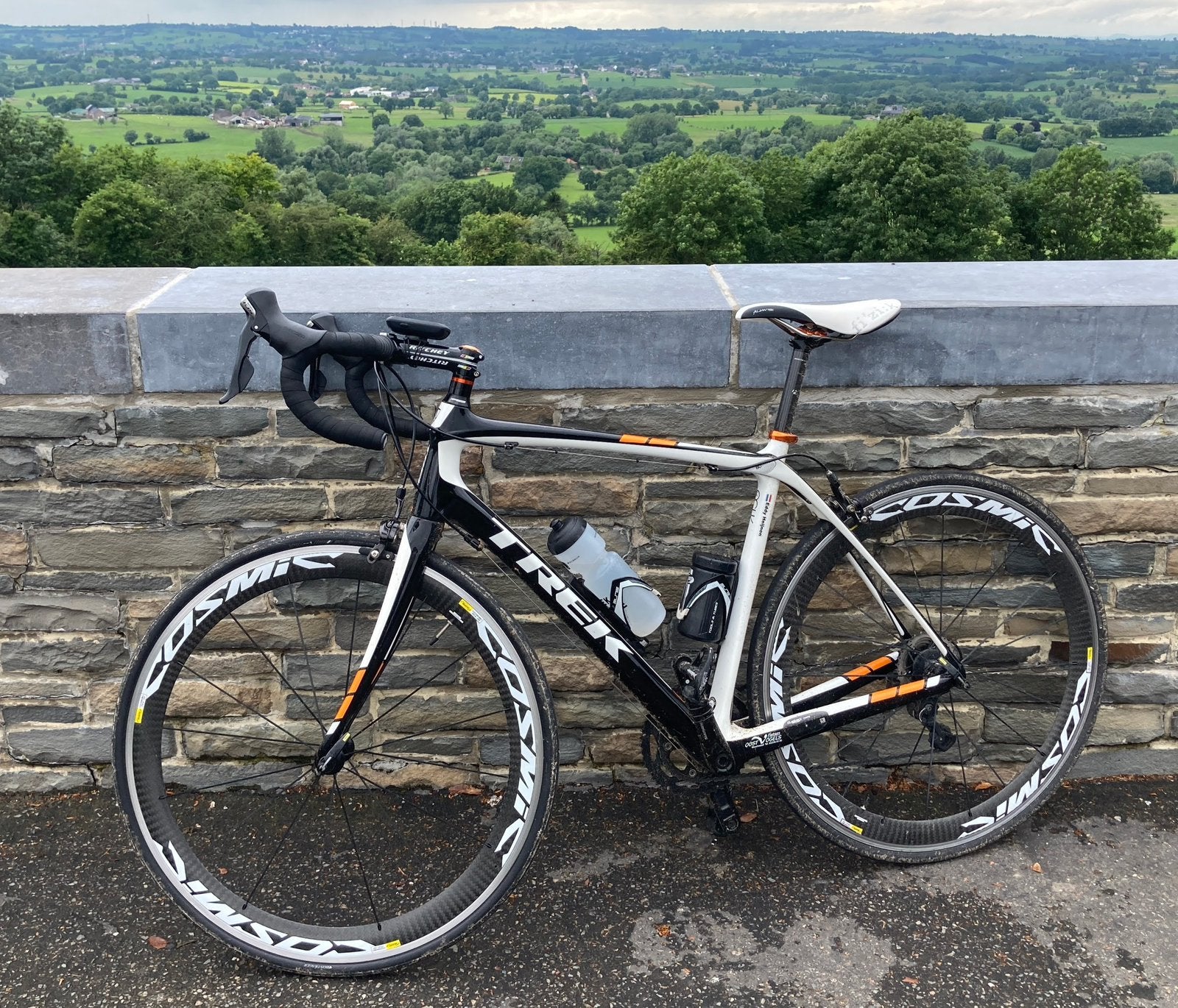 Trek Domane racefiets, 28 inch, Carbon, Velgrem, Zo goed als nieuw
