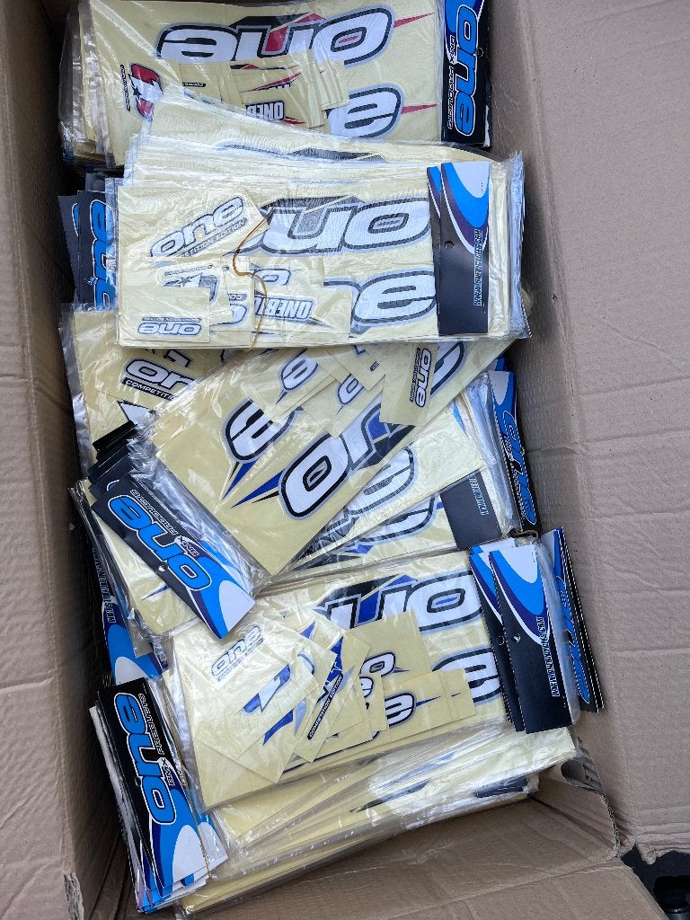 ONE BMX frame stickerset, Ophalen of Verzenden, Nieuw, Sport