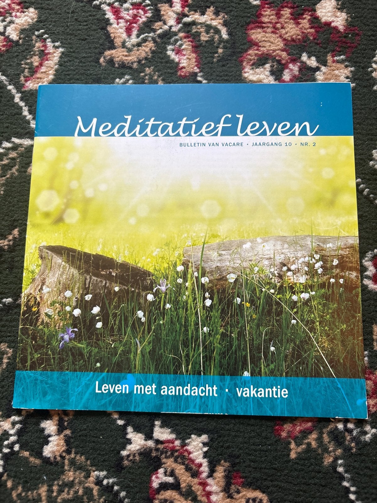 Meditatief leven: Leven met aandacht - Vakantie, Ophalen of Verzenden, Zo goed als nieuw, Meditatie of Yoga, Achtergrond en Informatie