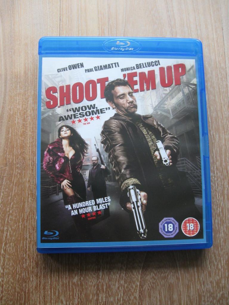 Blu-ray Shoot 'Em Up (UK uitgave) Clive Owen Monica Bellucci, Ophalen of Verzenden, Zo goed als nieuw, Actie