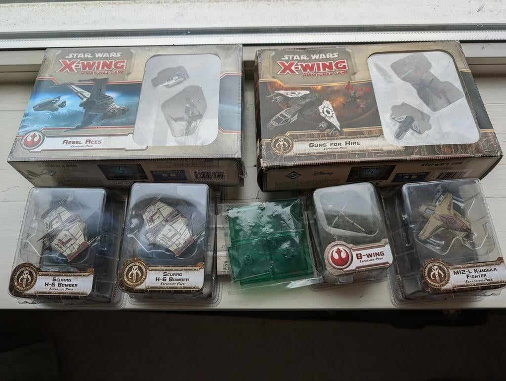 X-Wing Miniatures game Grote Collectie (1.0+2.0 conversion), Hobby en Vrije tijd, Ophalen, Gebruikt, Overige soorten