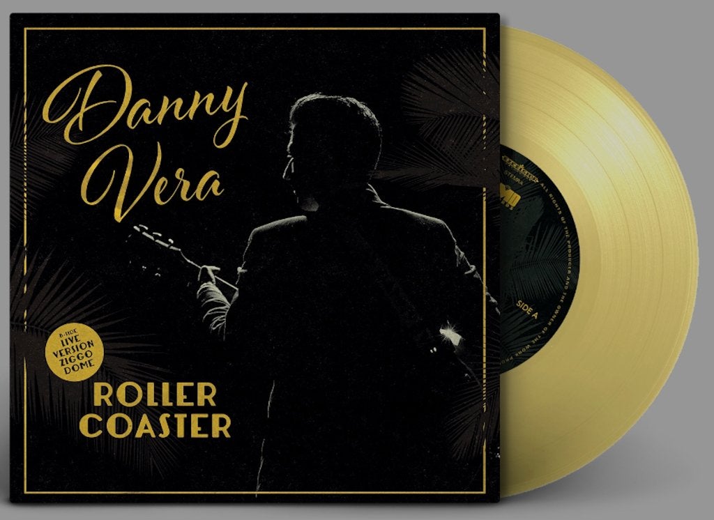 Vinyl Single Danny Vera Roller Coaster +Live YELLOW NIEUW, 7 inch, Ophalen of Verzenden, Colored vinyl, Pop
