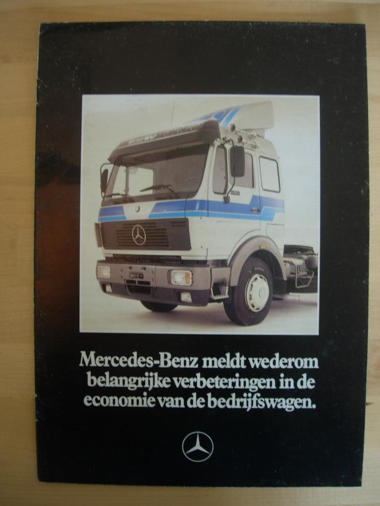 Mercedes 1933 & 1938 Brochure 1981, Gelezen, Mercedes-Benz, Mercedes, Ophalen of Verzenden