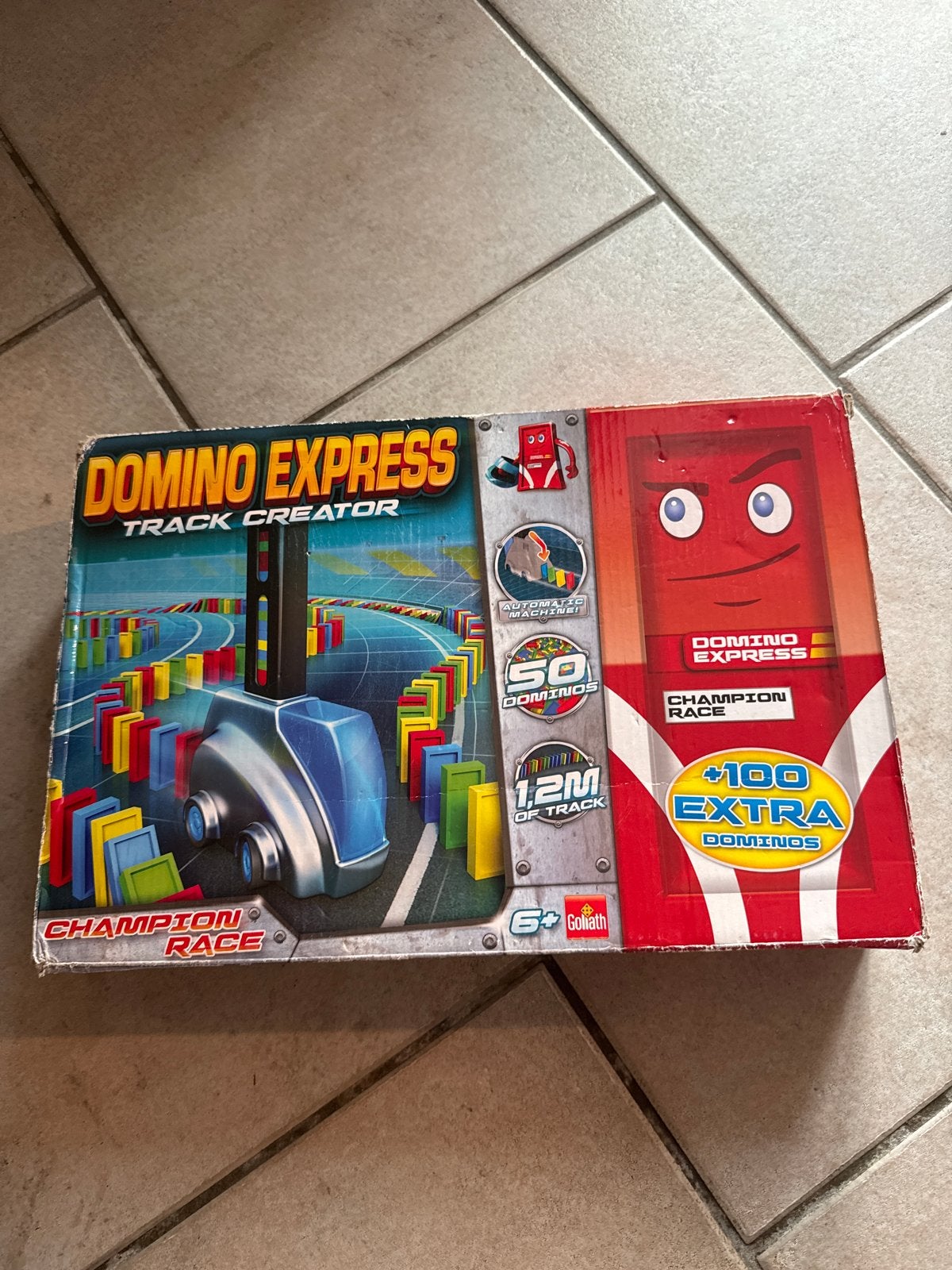 Domino Express Track Creator Champion Race, Ophalen of Verzenden, Zo goed als nieuw, Jongen of Meisje