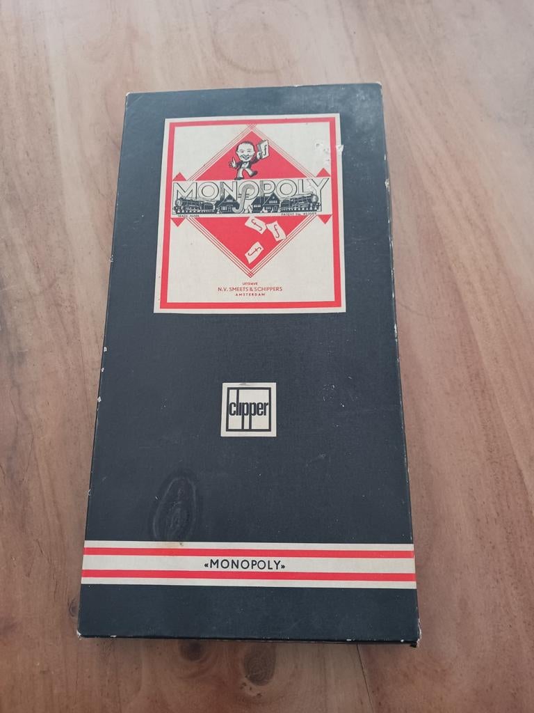 Ouderwetse Monopoly - Vintage Bordspel, Hobby en Vrije tijd, Gezelschapsspellen | Bordspellen, Gebruikt, Ophalen of Verzenden