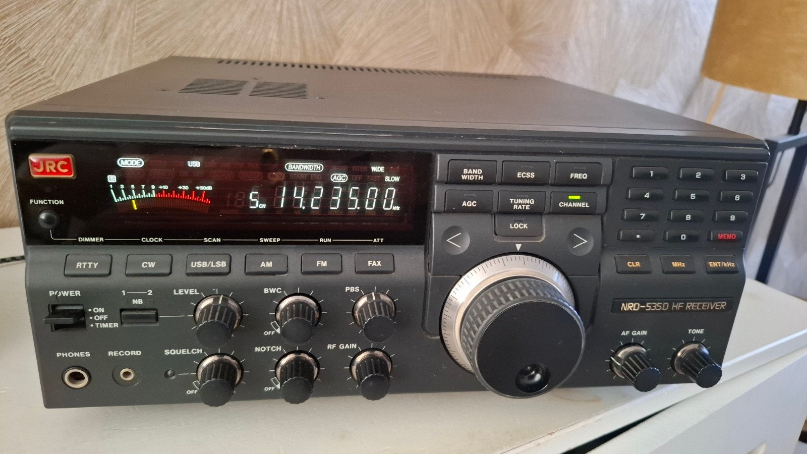 JRC NRD 535D, Telecommunicatie, Zenders en Ontvangers, Ophalen of Verzenden, Ontvanger
