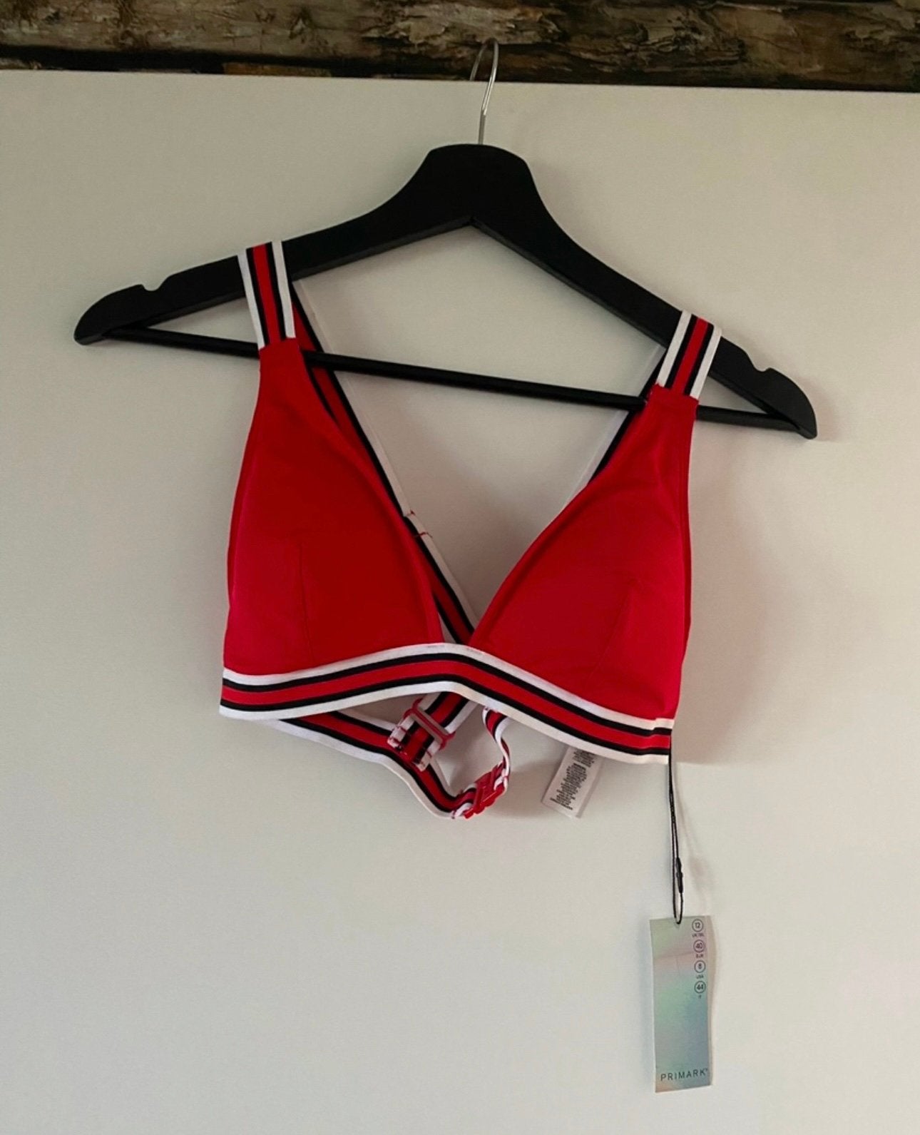 Nieuw rode bikini top maat 40 Primark, Ophalen of Verzenden, Nieuw, Rood, Bikini