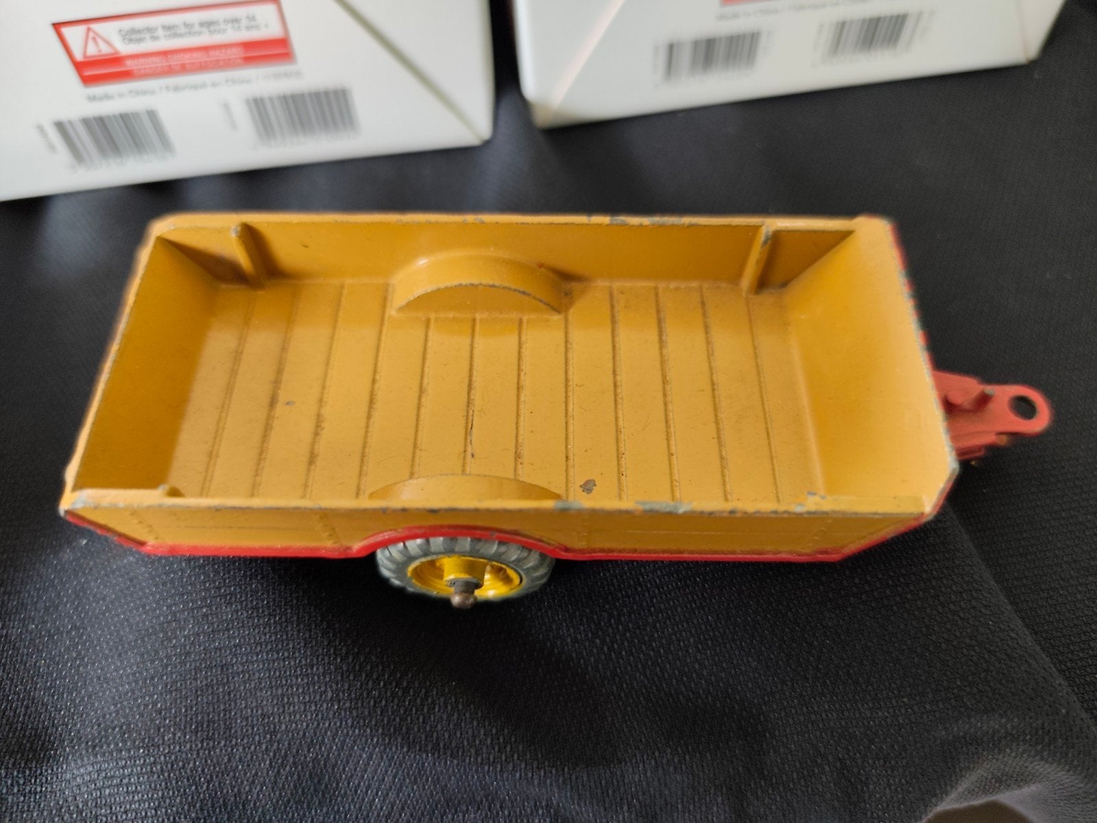 Dinky Toys 320 Halesowen Farm Trailer - Vintage Speelgoed, Ophalen of Verzenden, Gebruikt