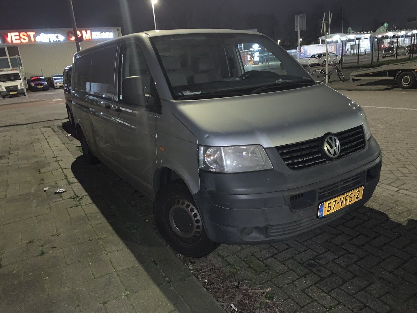 Volkswagen T5 voorkop, Auto-onderdelen, Carrosserie en Plaatwerk, Bumper, Volkswagen, Voor, Gebruikt, Ophalen of Verzenden