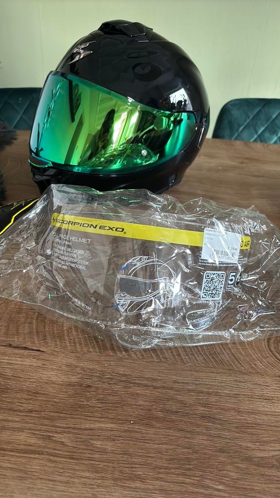 Scorpion Exo helder vizier NIEUW, Ophalen of Verzenden, Nieuw met kaartje, Integraalhelm, Overige merken