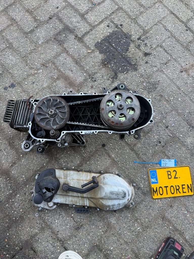 Motorblok M02 TPH, compleet, Ophalen of Verzenden, Gebruikt, Blok, Piaggio
