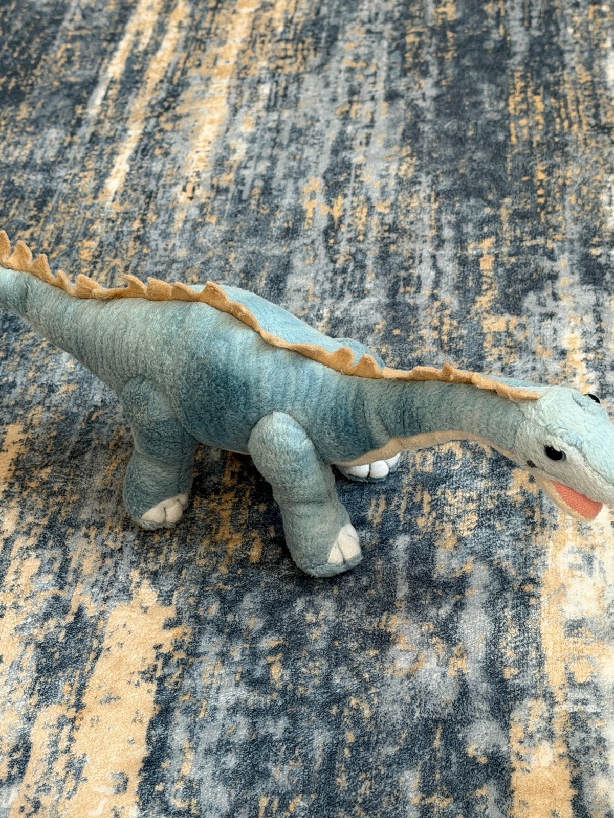 Long Neck Dinosaur Plush Toy – Prehistoric Friend, Gebruikt, Overige merken, Dinosaurus, Blauw