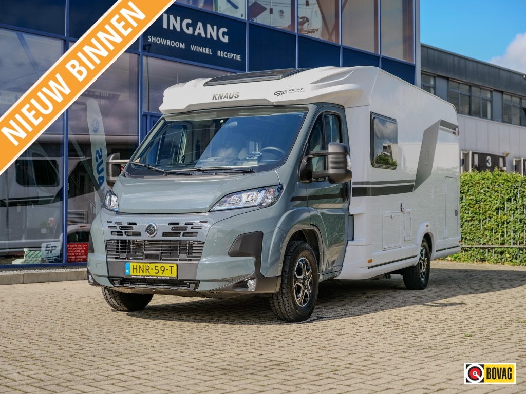Knaus L!ve Ti Platinum 650 MEG AUTOMAAT LENGTEBEDDEN!, Caravans en Kamperen, Automaat, Ringverwarming, Fiat, 6 tot 7 meter