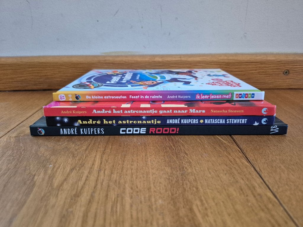 Leesboeken Andre Kuipers, Ophalen of Verzenden, Zo goed als nieuw, Andre Kuipers, Fictie algemeen