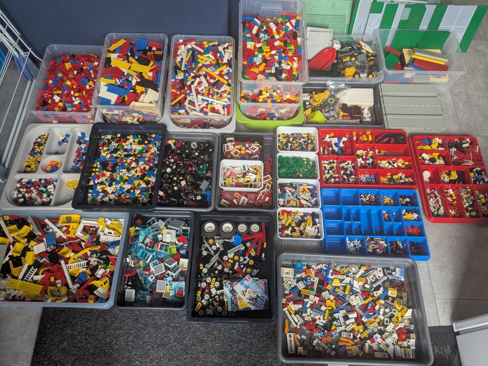Grote partij Lego jaren 80 (beetje 70 en 90) 24 kilo, Ophalen of Verzenden, Gebruikt
