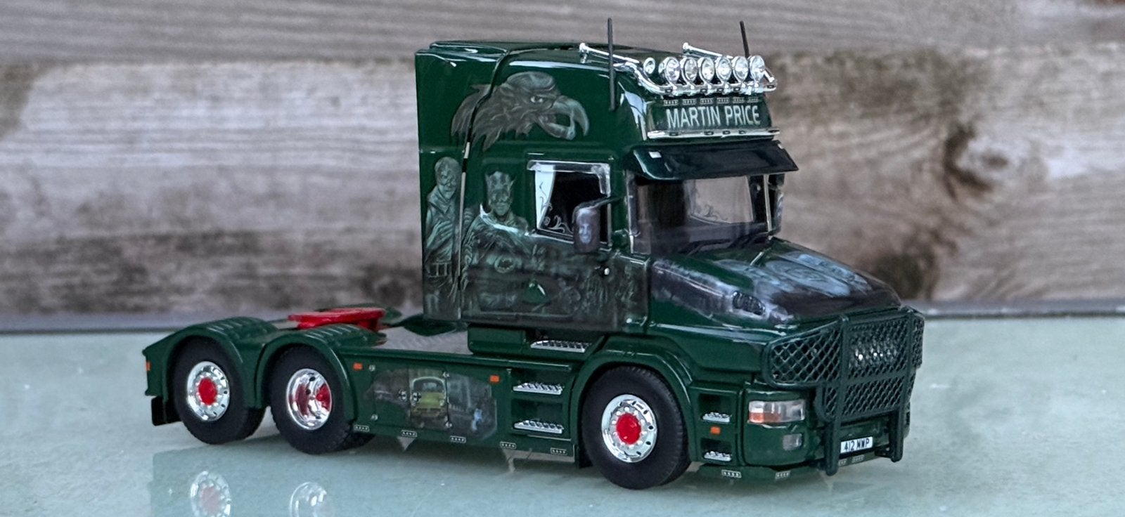 Tekno Martin Price Scania 144 Torpedo 6x2 85250, Ophalen of Verzenden