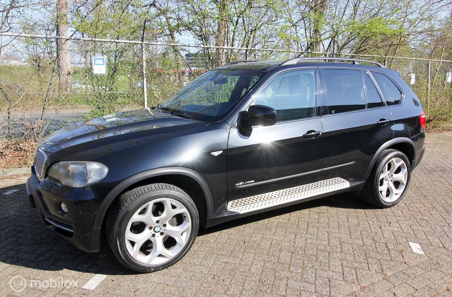 BMW X5 4.8i High Executive Panoramadak Leer Historie V8 met, Gebruikt, 138 €/maand, 4799 cc, Leder