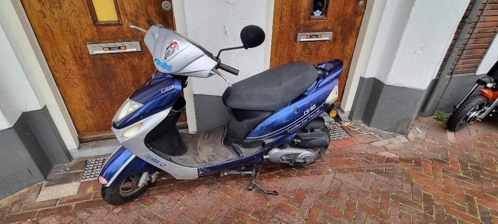 Turbho City brom 695 bij; Scooterforyou, Zwolle, Ophalen, Gebruikt, Benzine, 50 cc