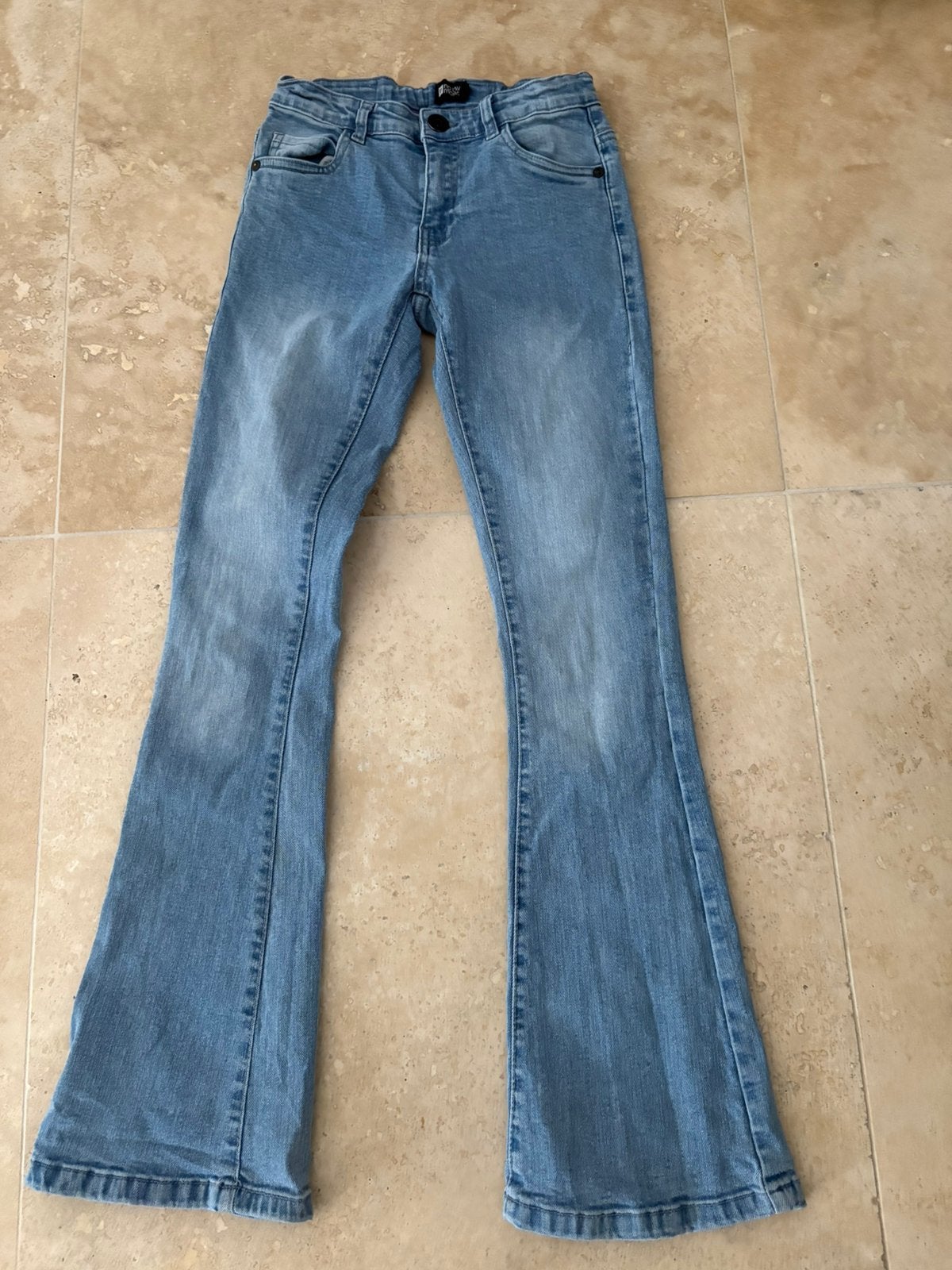 Spijkerbroek No Way Monday, Ophalen of Verzenden, Zo goed als nieuw, Meisje, Broek