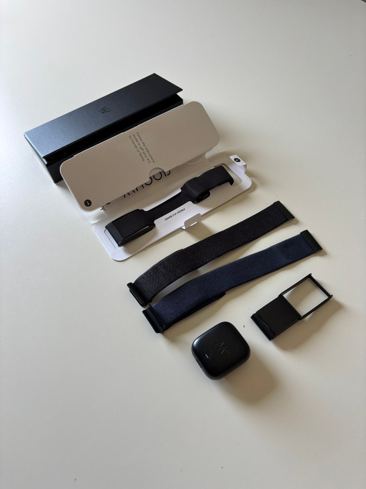 Whoop 4.0 sensor, battery pack en 3 superknit polsbandjes, Ophalen of Verzenden, Zo goed als nieuw, Overige typen