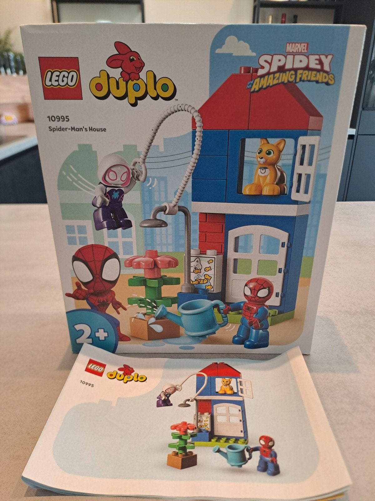 LEGO Duplo 10995 Spider-Man's Huis, Marvel, Ophalen of Verzenden, Zo goed als nieuw, Duplo