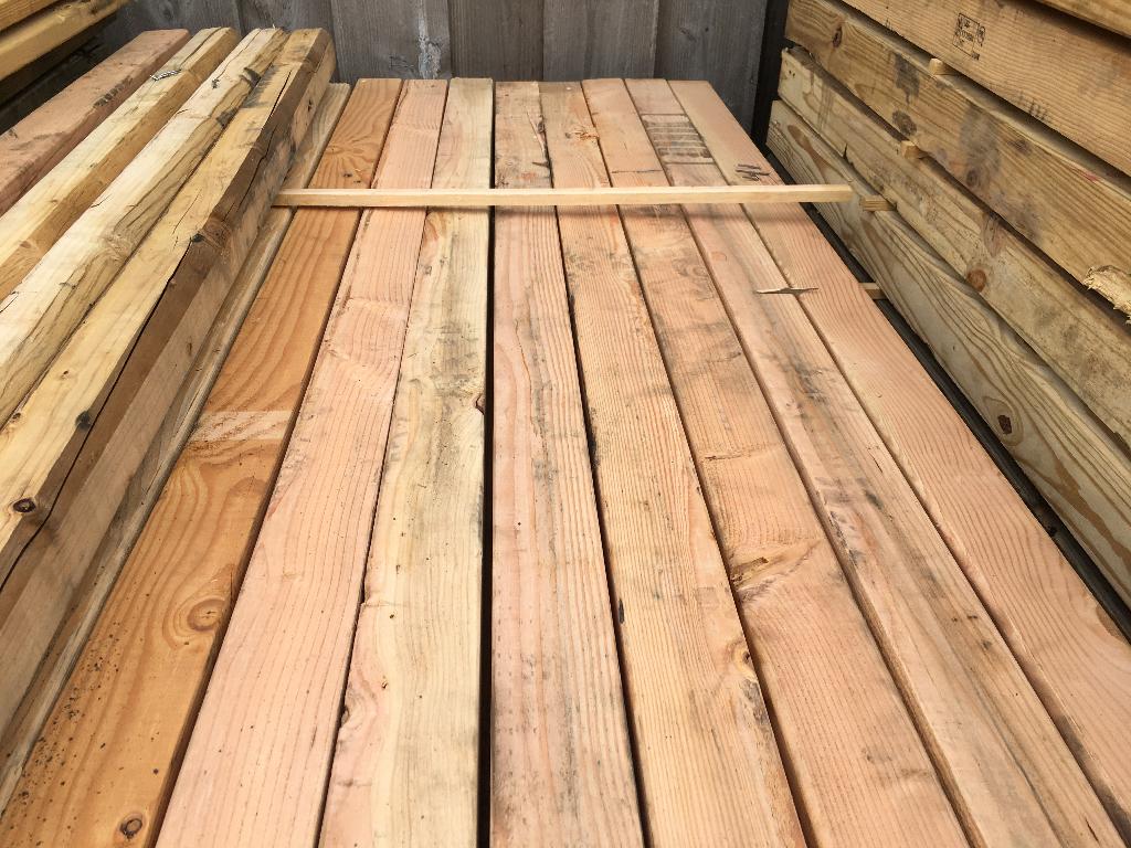 Gebruikte balken 9x9 / 9x14 / 4x14 / 4x9cm lengte 2,44m, Ophalen, Gebruikt, 250 cm of meer, Balken