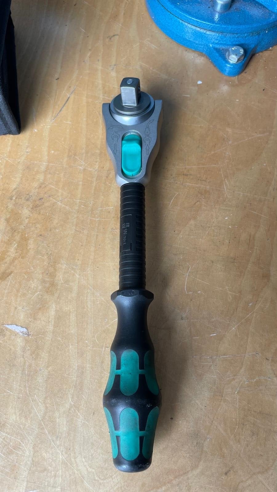 Wera Zyklop Speed 1/2" ratel + inbus- en torx doppenset, Ophalen of Verzenden, Zo goed als nieuw, Sleutel/ratel, Overige merken