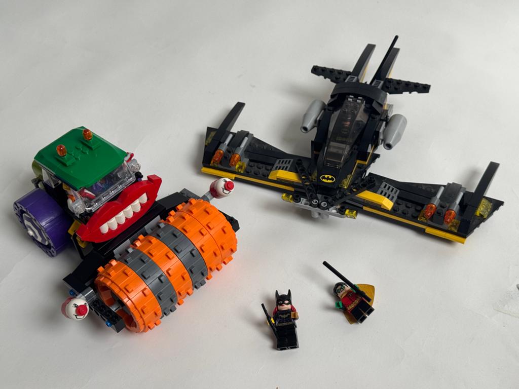 Lego Super Heroes 76013 Batman The Joker Steam Roller, Gebruikt, Overige thema's, Lego, Ophalen of Verzenden