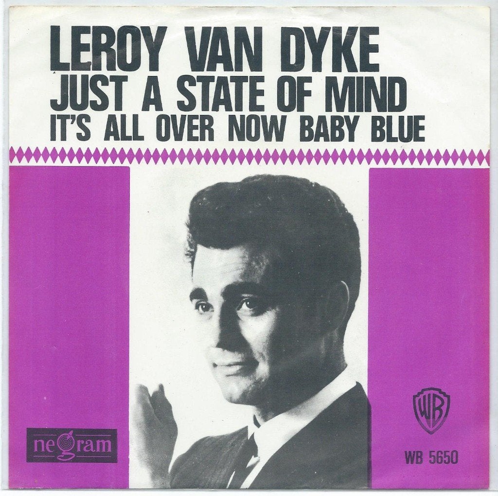 Leroy van Dyke- Just a state of Mind, Verzenden, 7 inch, Zo goed als nieuw, Beschermende buitenhoes
