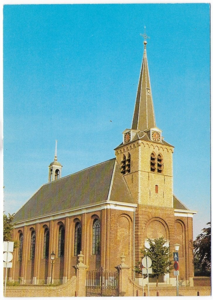 Berkel en Rodenrijs N H Kerk Ansichtkaart ( B4881 ), Ophalen of Verzenden, 1980 tot heden, Gelopen