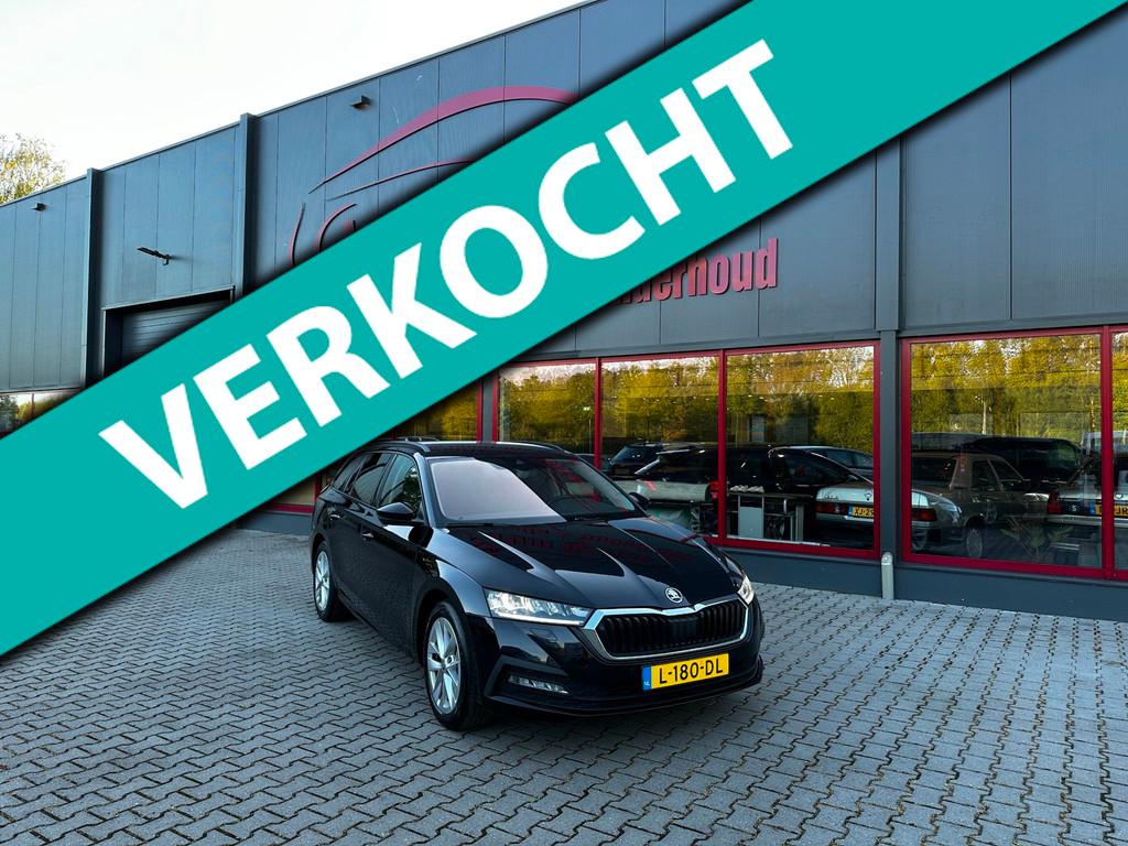 Skoda OCTAVIA / COMBI 2.0 TDI / KEYL / LED / TREKHAAK / DEAL, Auto's, Skoda, Gebruikt, Euro 6, 116 pk, Zwart