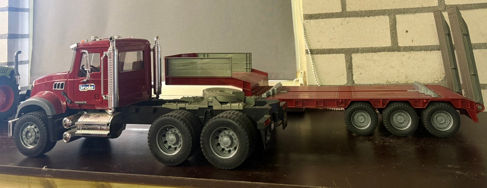 Bruder vrachtwagen, Kinderen en Baby's, Speelgoed | Speelgoedvoertuigen, Ophalen, Gebruikt