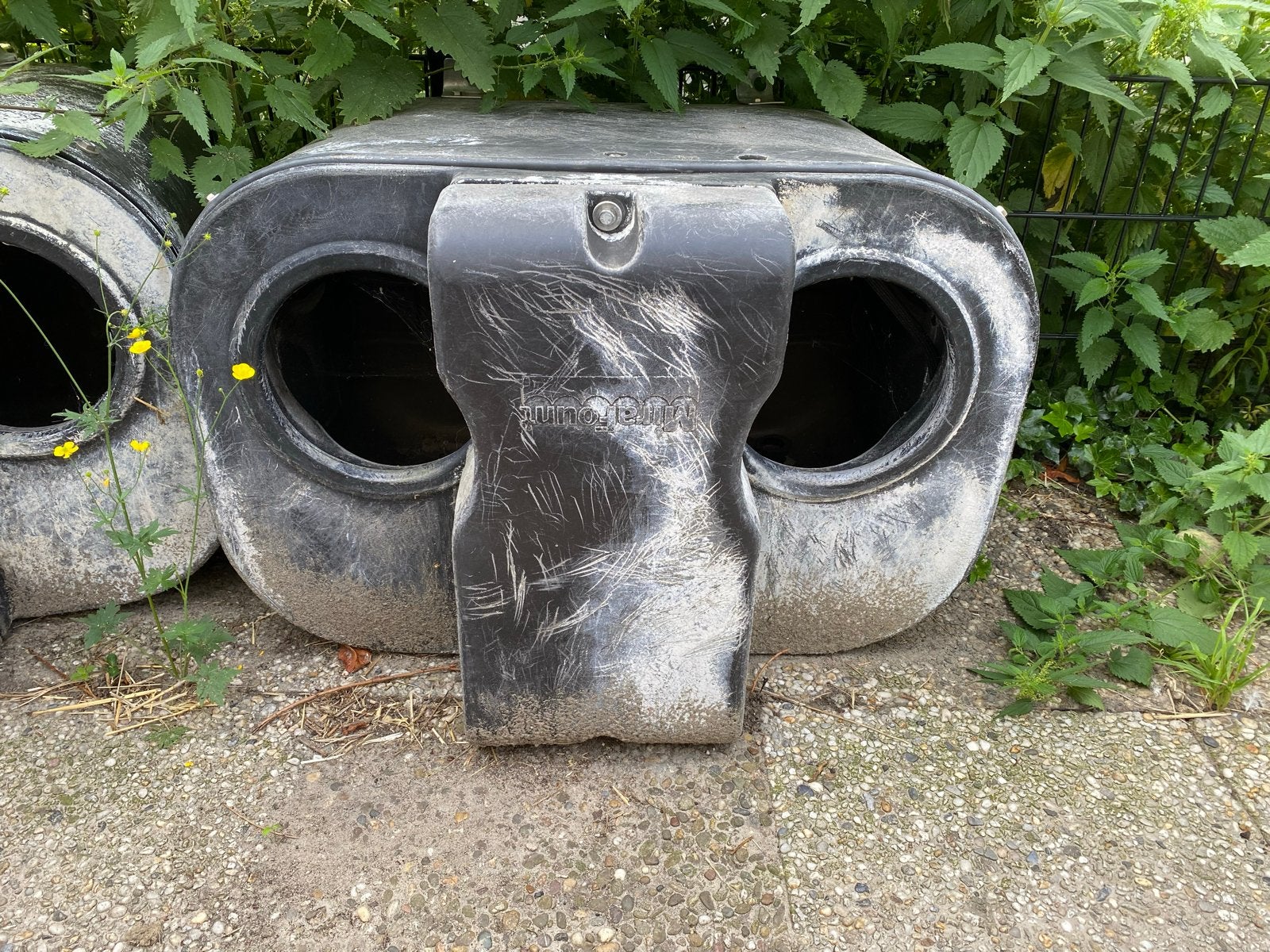 Paarden antivries drinkbakken 2 stuks, Ophalen, Zo goed als nieuw
