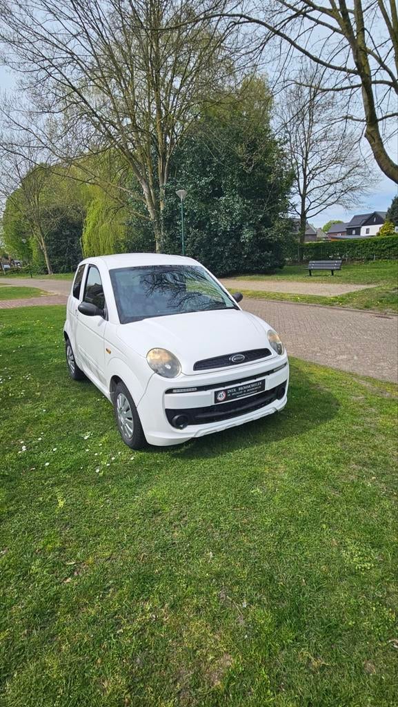 Brommobiel Microcar MGO Wit uit 2017, Diversen, Brommobielen en Scootmobielen, Ophalen, Microcar, Zo goed als nieuw, 16 km/u of meer