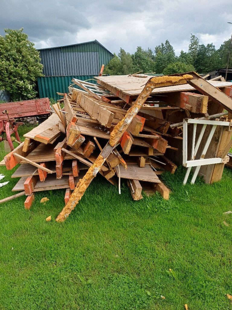 Diverse Balken, Doe-het-zelf en Verbouw, Hout en Planken, Ophalen, Gebruikt, Balk, Vuren