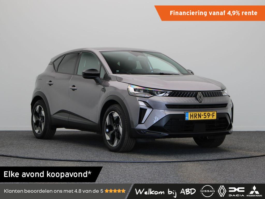 Renault Captur 1.6 E-Tech full hybrid 145 techno | Navigatie, Auto's, Renault, 1345 kg, Gebruikt, Leder en Stof, Origineel Nederlands
