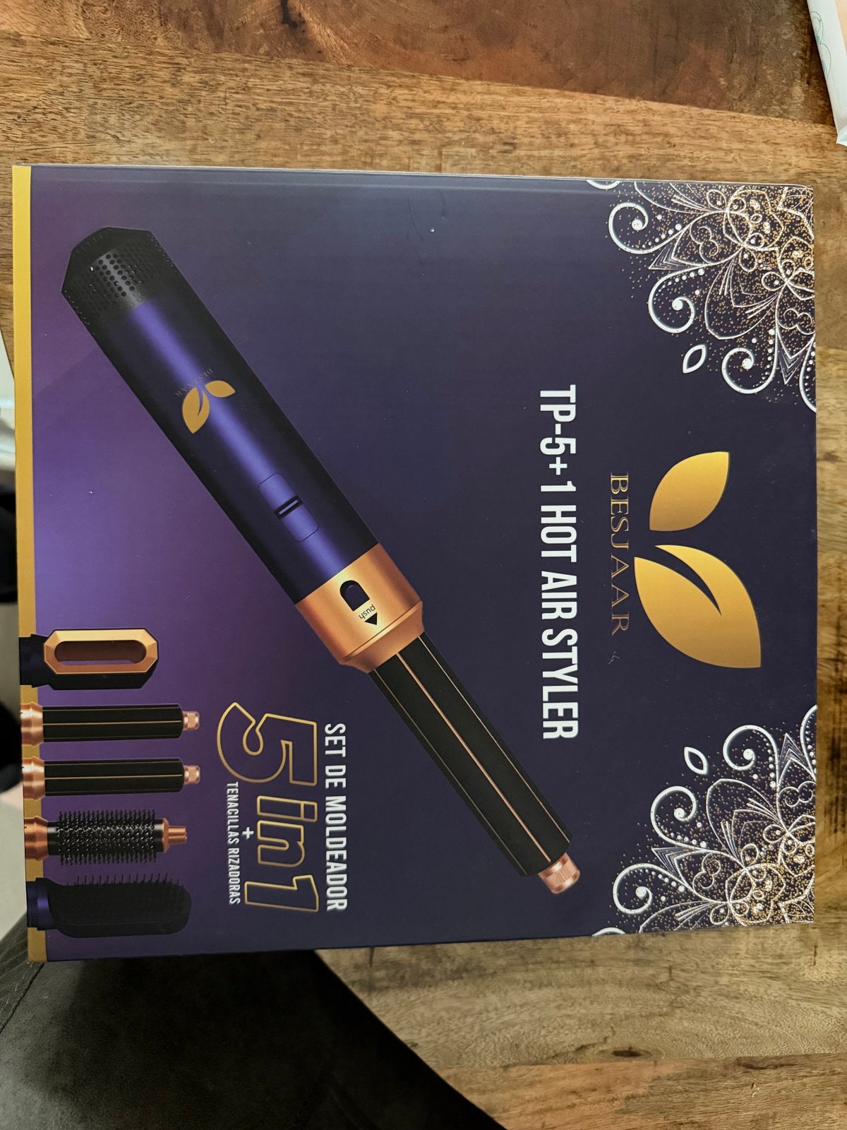 Besjaar 5-in-1 Hot Air Styler - Zo goed als nieuw, Ophalen of Verzenden, Zo goed als nieuw, Haarverzorging