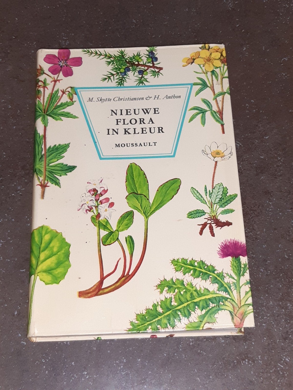 nieuwe flora in kleur Moussault planten herkennen, Ophalen of Verzenden, Bloemen, Planten en Bomen