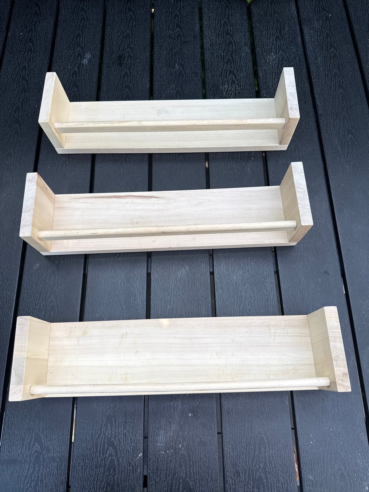IKEA BEKVÄM kruidenrekjes / boekenplankjes (3 stuks), Ophalen of Verzenden, Zo goed als nieuw