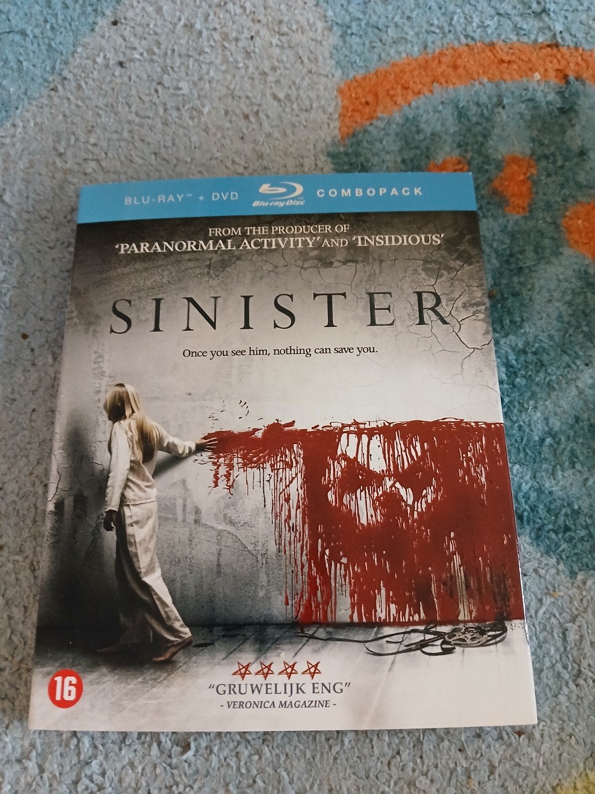 Sinister Blu-ray + DVD Combopack - Horrorfilm, Cd's en Dvd's, Dvd's | Horror, Ophalen of Verzenden