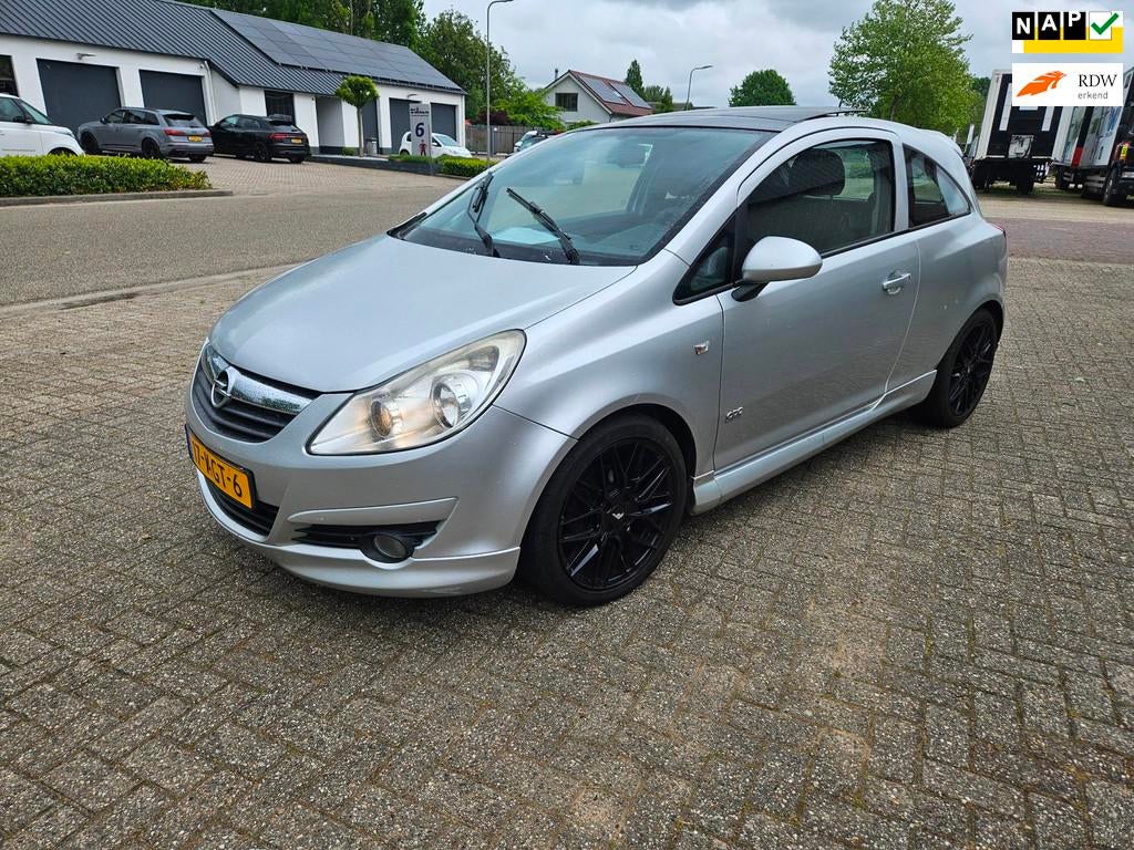 Opel Corsa 1.4-16V OPC-LINE PANO-DAK APK:2027, Auto's, Voorwielaandrijving, Stof, Gebruikt, 4 cilinders