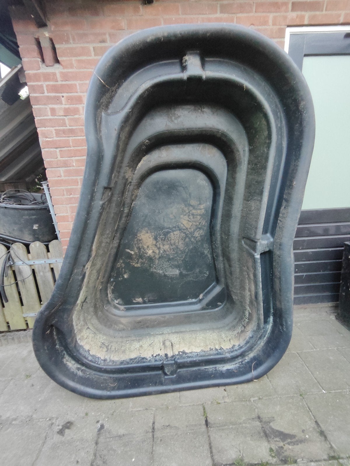 Voorgevormde polyethyleen vijverbak vijver Ubbink start 750, Ophalen