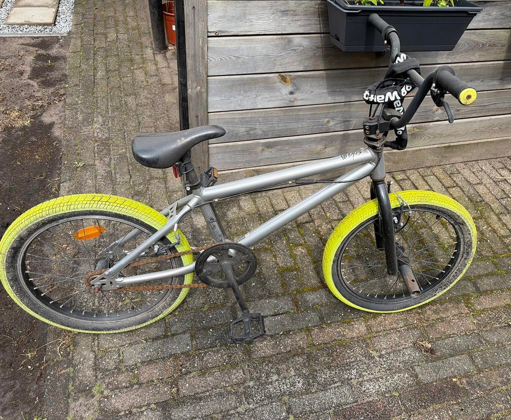 BMX-fiets WIPE 500 20 inch (9-14 jaar), Fietsen en Brommers, Fietsen | Crossfietsen en BMX, Ophalen, Gebruikt, 16 tot 20 inch