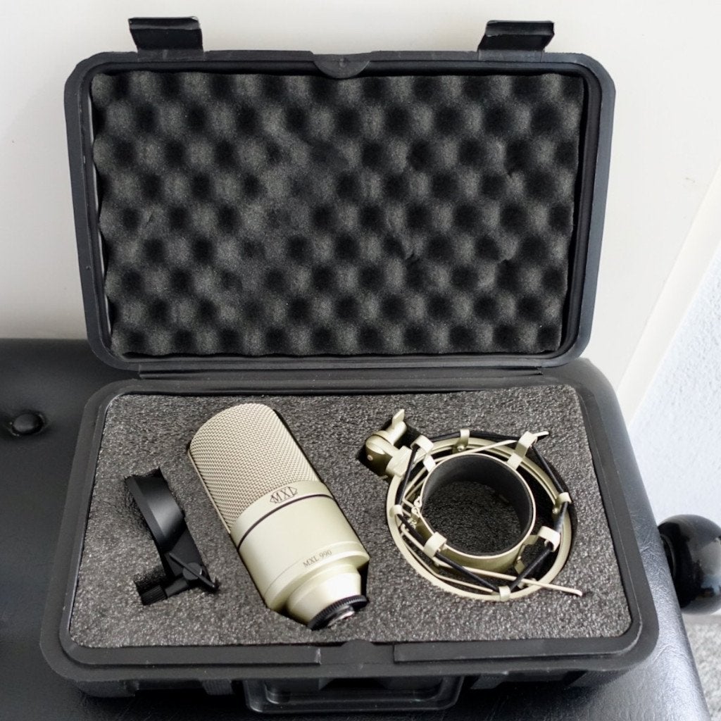 MXL 990 Grootmembraan condensator studio microfoon, Ophalen, Gebruikt, Studiomicrofoon