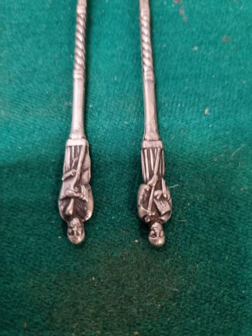 Vorkjes apostel verzilverd vintage heilige, Ophalen of Verzenden, 'T Olde Gre-j, Info@toldegrej.nl, Endepoelstraat 20f Didam