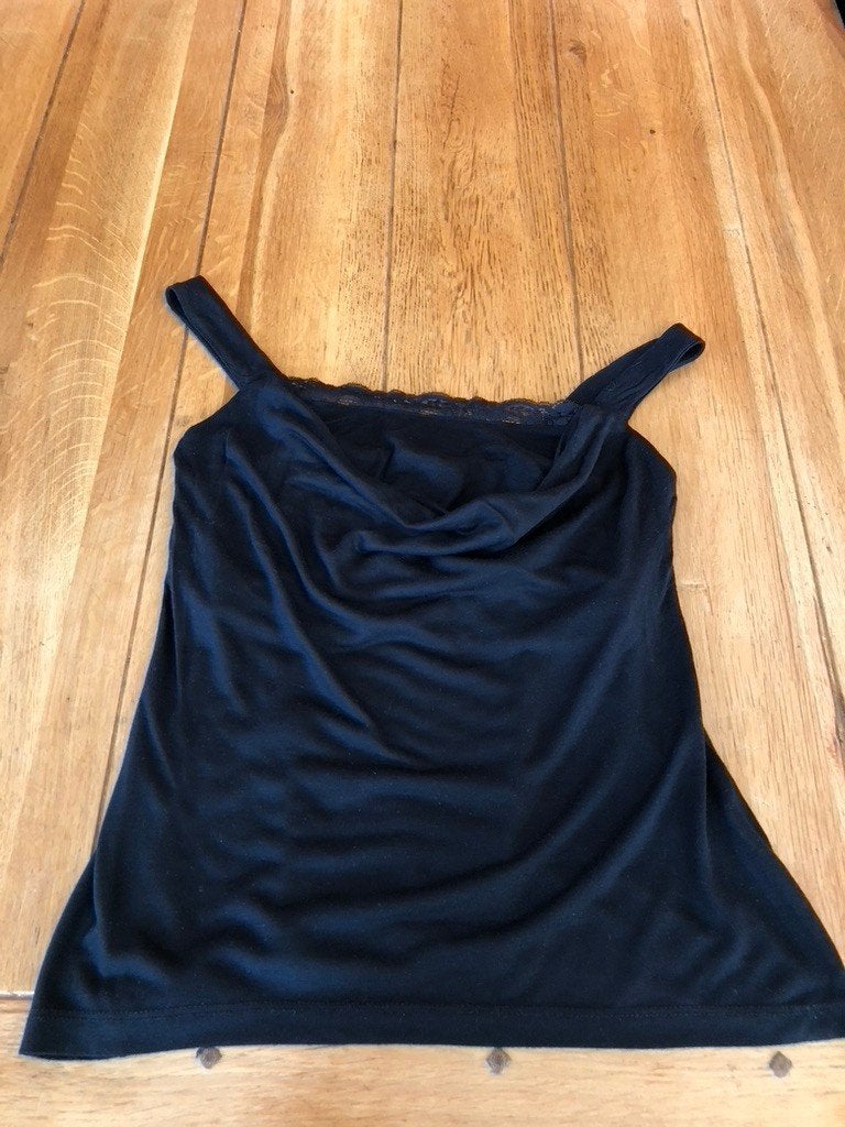 Zwart Penti topje, maat S, Kleding | Dames, Penti, Verzenden, Zwart, Zo goed als nieuw