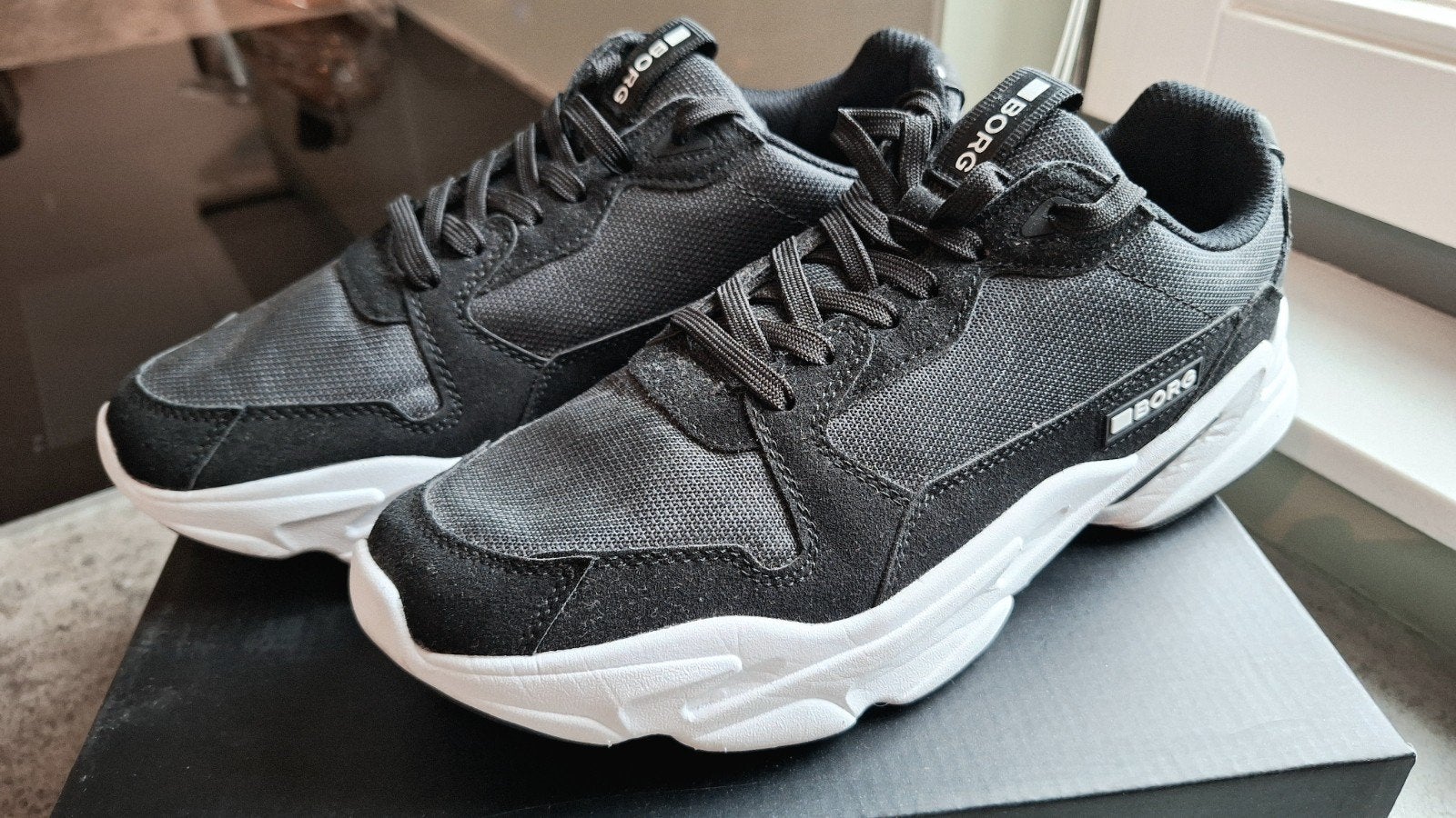*** Mooie Björn Borg Sneakers Maat 41 Zwart - Nieuw ***, Zwart, Nieuw, Ophalen of Verzenden, Björn Borg