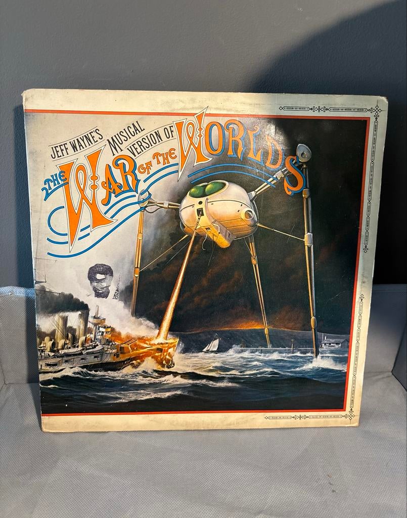 Jeff Wayne's War of the Worlds (1978) - 1e Persing - LP, Progressive, Gebruikt, Ophalen of Verzenden, 12 inch