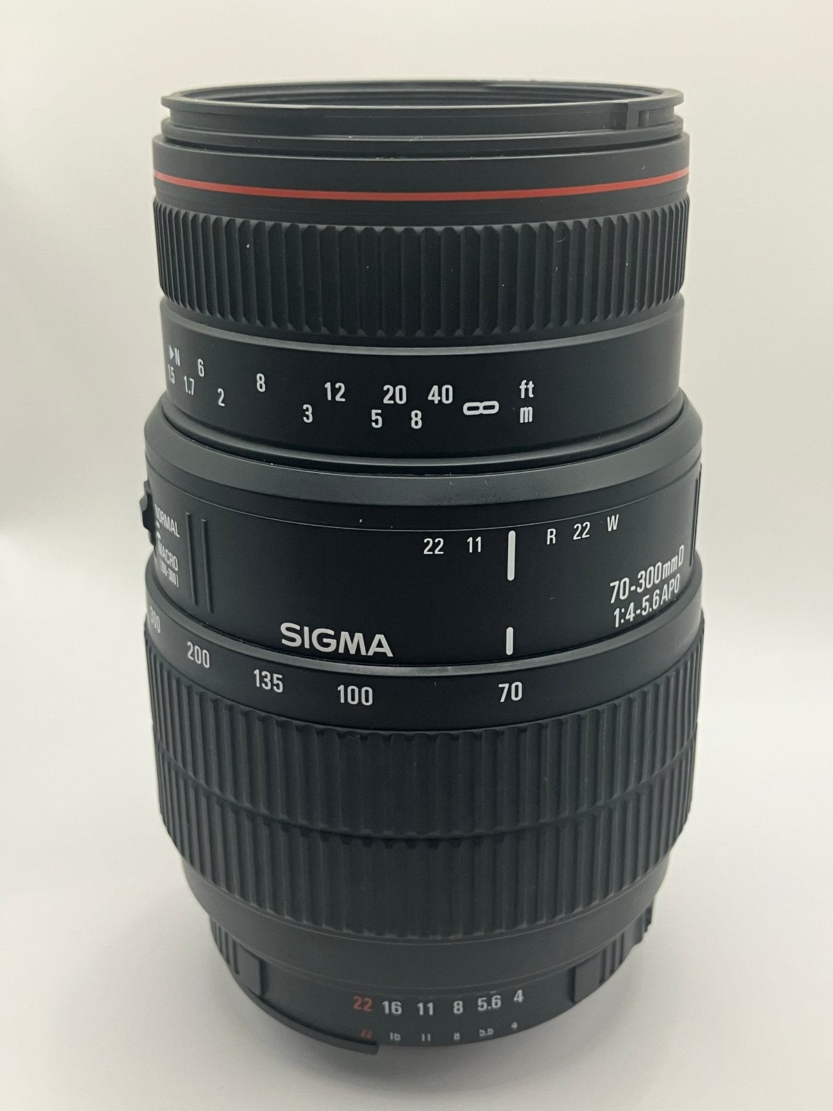Sigma 70-300mm f/4-5.6 APO DG Macro Lens Nikon F beschermtas, Gebruikt, Sigma, Zoom, Nikon F-mount